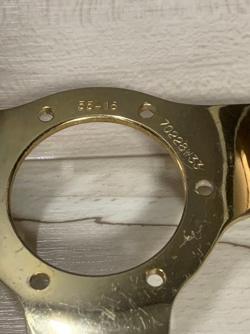 ナルディウッド　ゴールドスポーク　36パイ