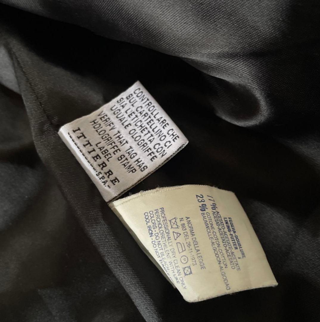 VERSACE JEANS COUTURE ヴィンテージ　ダッフルコート M 黒