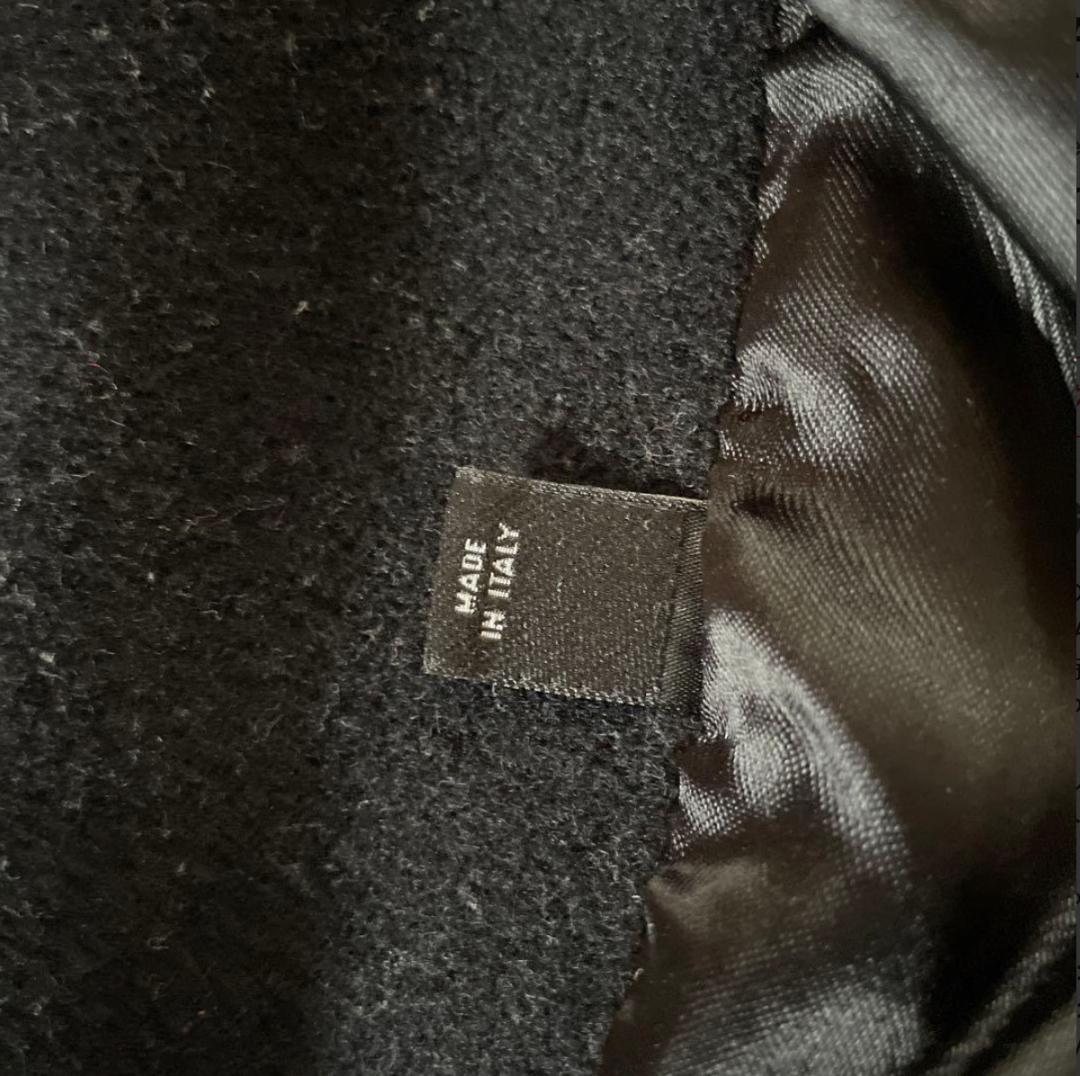 VERSACE JEANS COUTURE ヴィンテージ　ダッフルコート M 黒