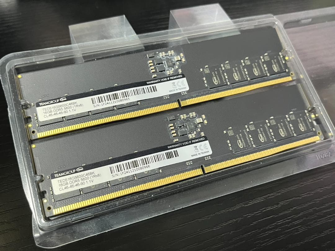 DDR5-5600 16GB 2枚組 32GB TeamGroup