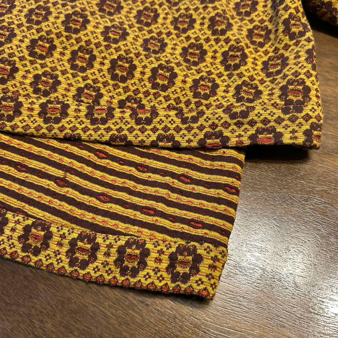 慈雨　幾何学模様 テーラードジャケット40