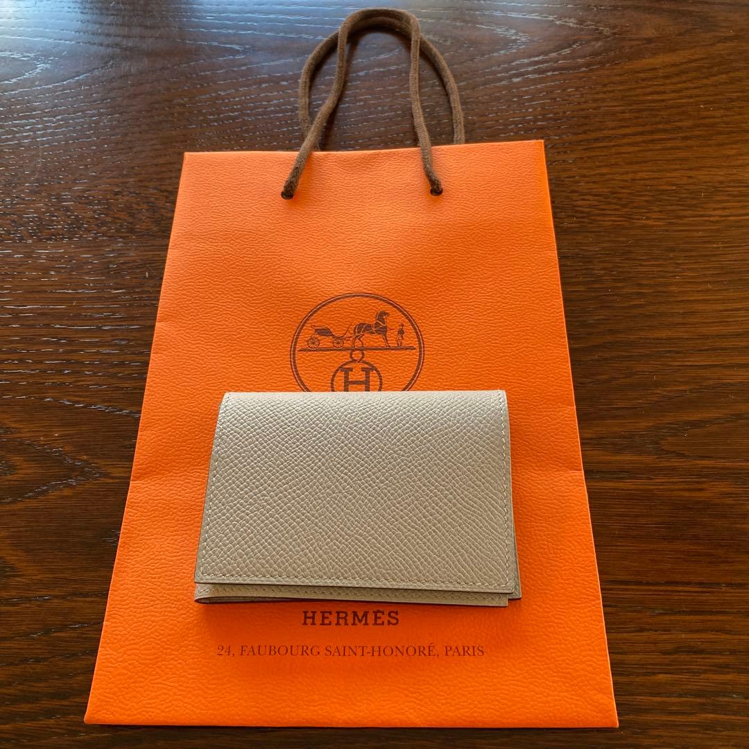 【新品未使用】HERMES エルメス クルネゼー 名刺入れ カードケース