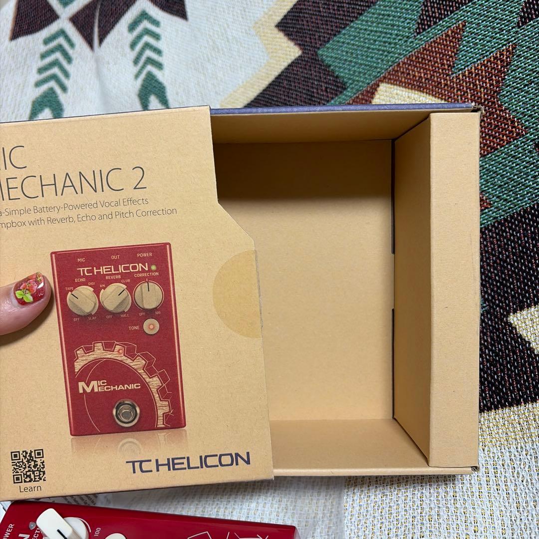 【美品】TC HELICON MIC MECHANIC 2 ボーカルエフェクター