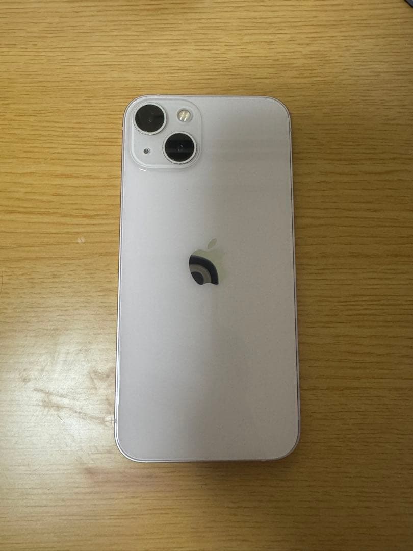 Apple iPhone 13 ピンク　バッテリー72% 画面割れなし