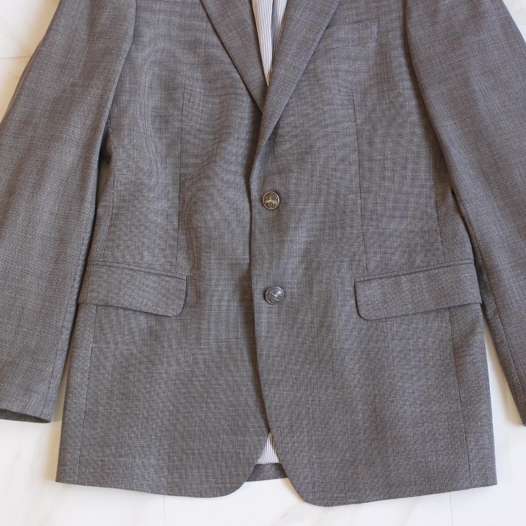 Brooks Brothers 銀ボタンテーラードジャケット Mサイズ グレー