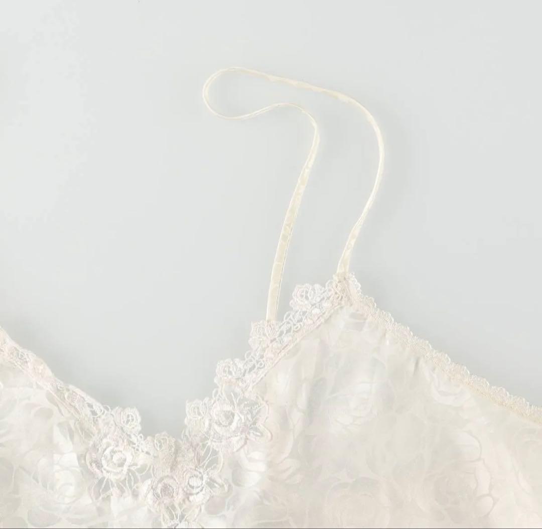 Christian Dior ホワイトキャミソール