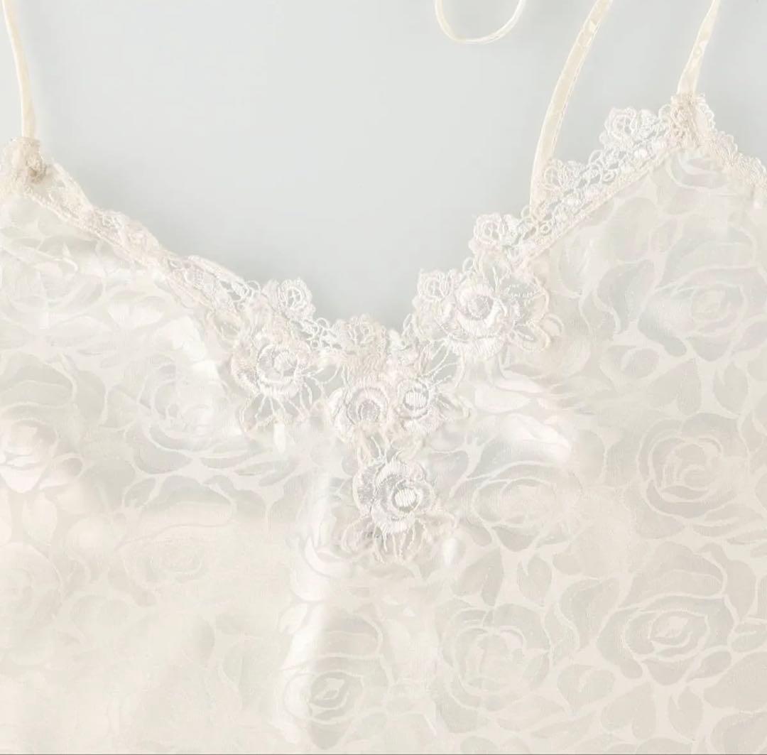 Christian Dior ホワイトキャミソール