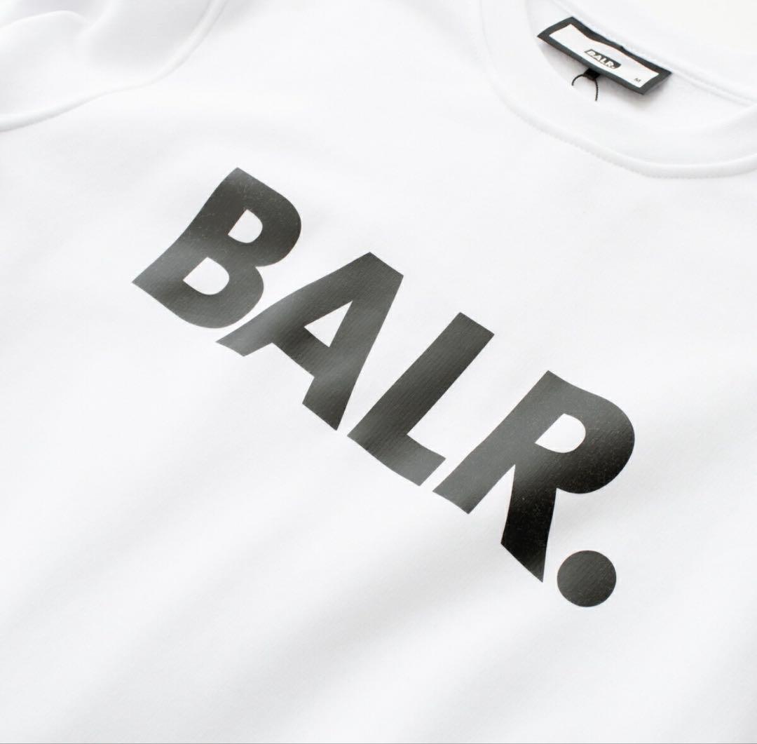 BALR. ボーラー スウェット トレーナー 裏起毛 グレー メンズ