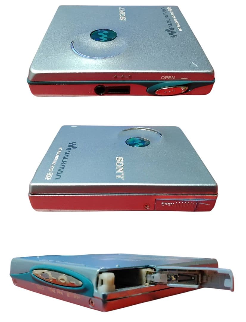 ソニー　MDLP対応　ポータブルMDプレイヤー　MDウォークマン　MZ-E707