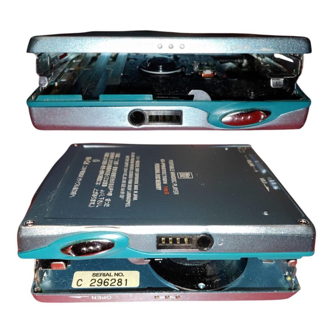 ソニー　MDLP対応　ポータブルMDプレイヤー　MDウォークマン　MZ-E707