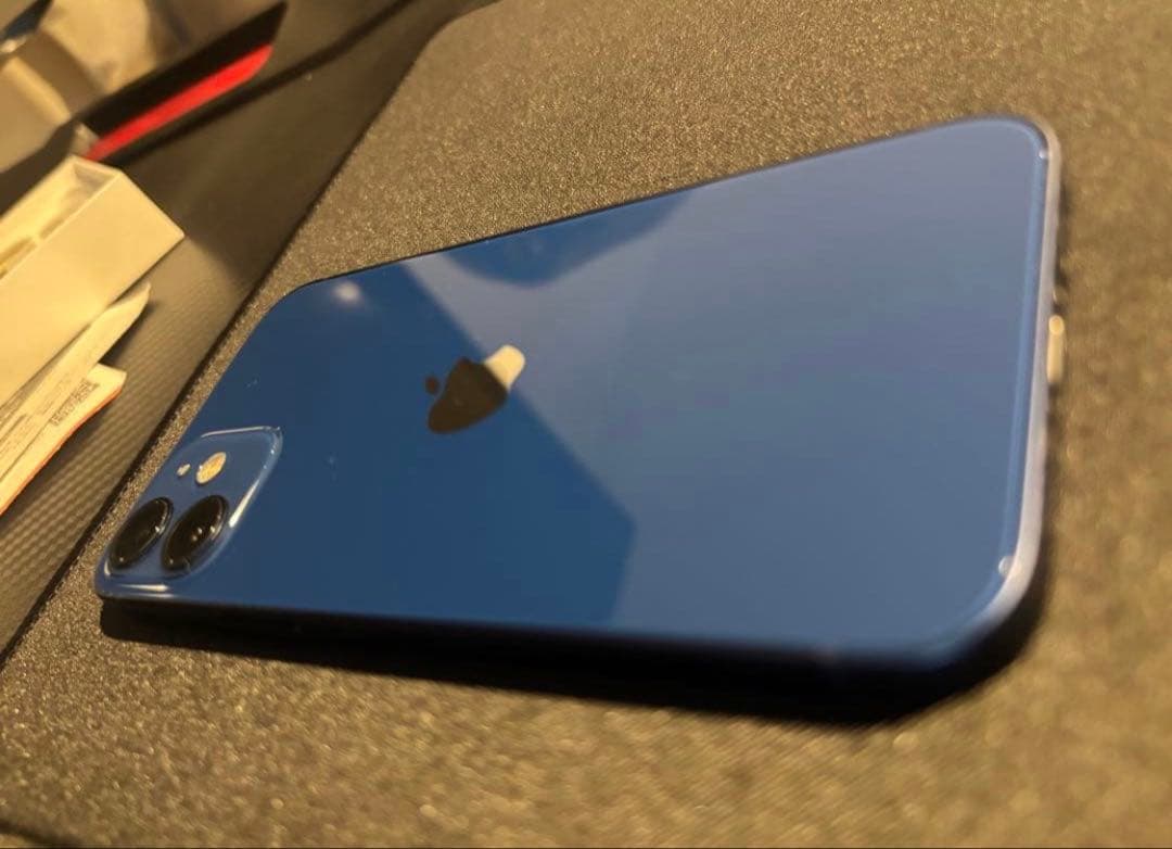 美品Apple iPhone 12 mini 256GB ブルー