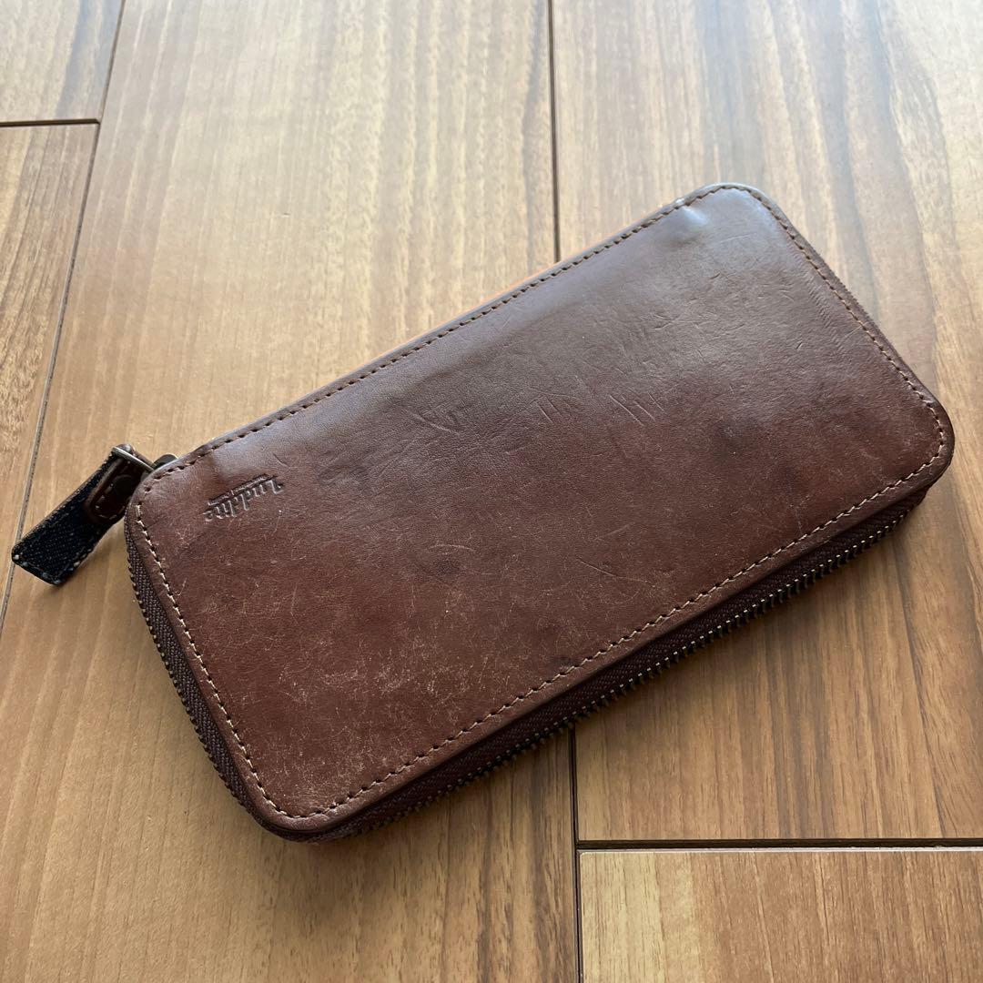 入手困難】ラダイト　ラウンドジップペンケース　カフェラテ