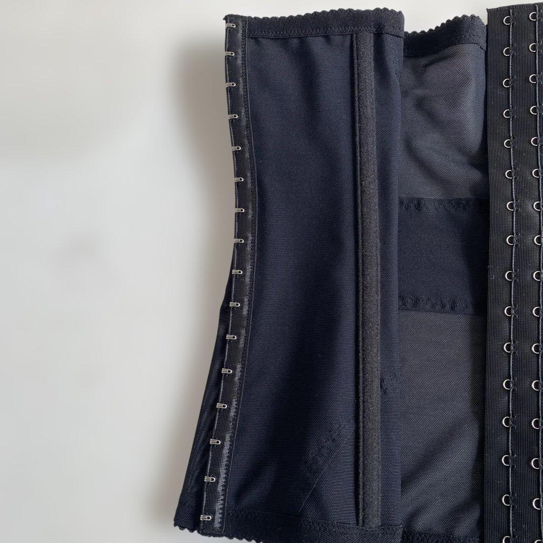 紫陽花 新品　peu a beaute ウエストニッパー ブラックL