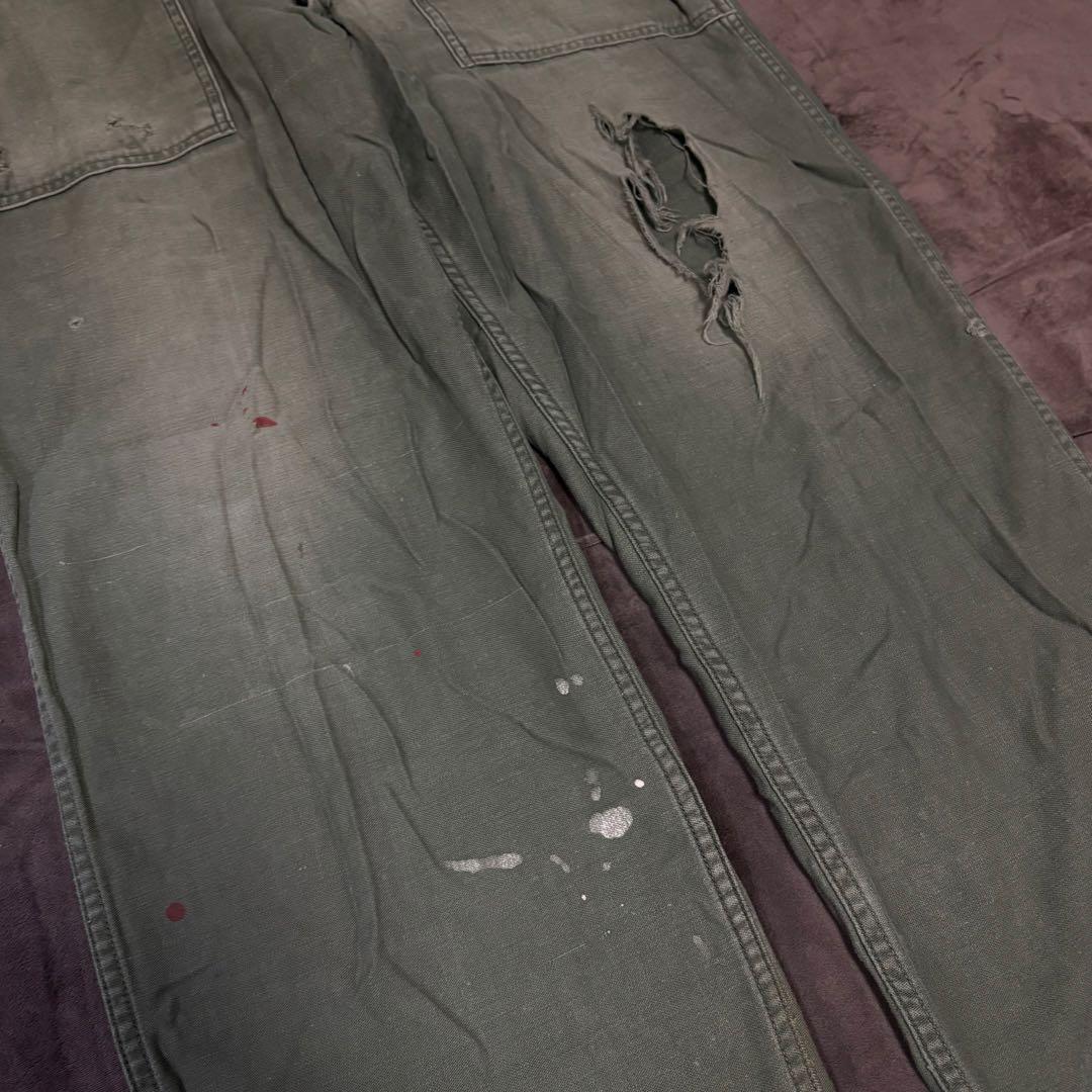 70’s U.S. ARMY ベイカーパンツ　襤褸