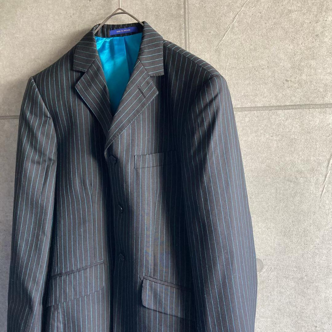 【OZWALD BOATENG】オズワルド ストライプジャケット W134