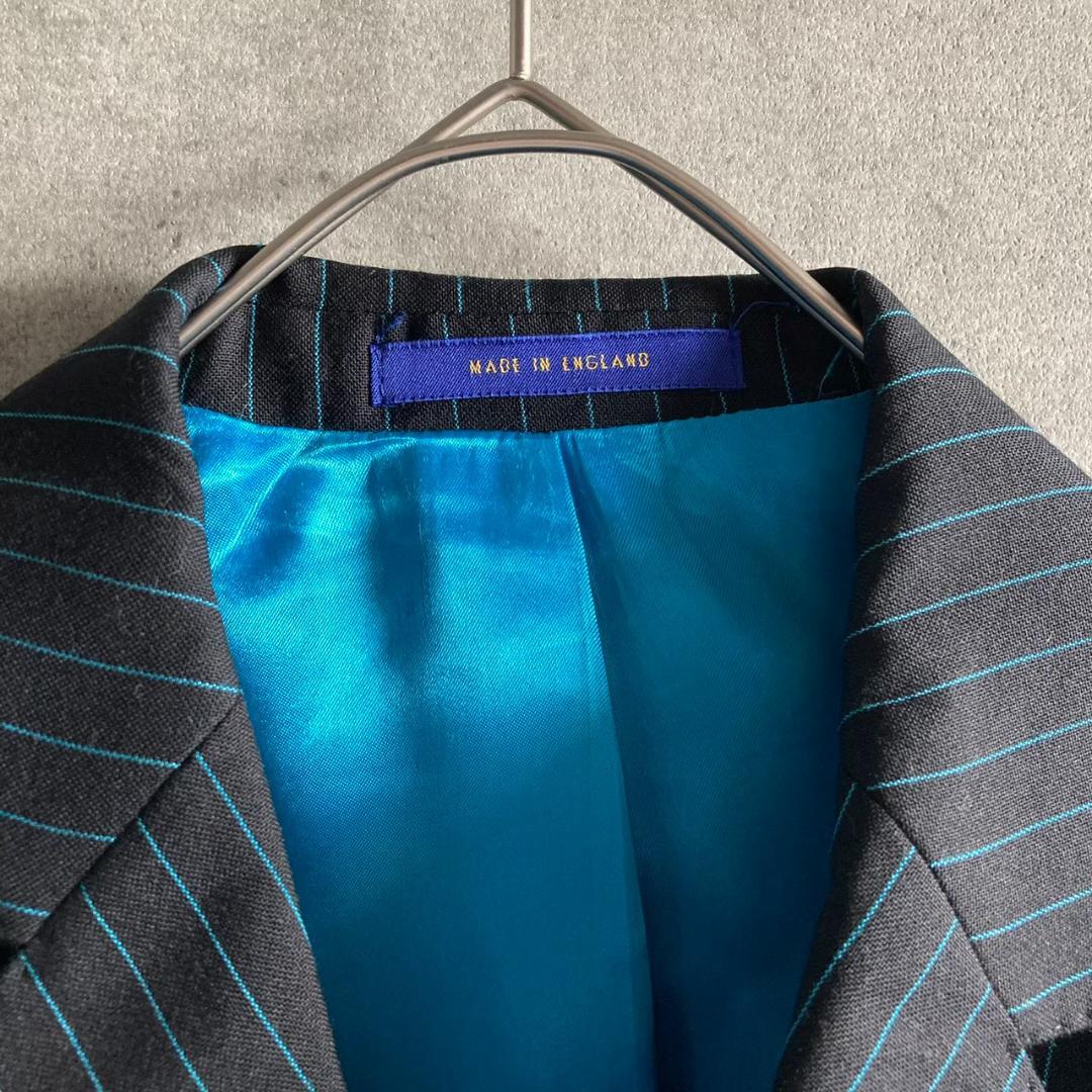 【OZWALD BOATENG】オズワルド ストライプジャケット W134