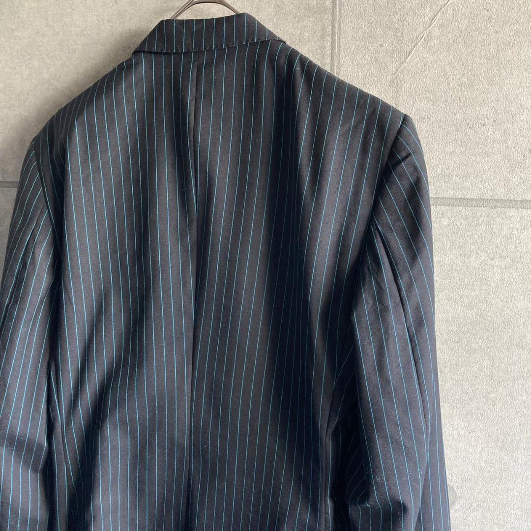 【OZWALD BOATENG】オズワルド ストライプジャケット W134