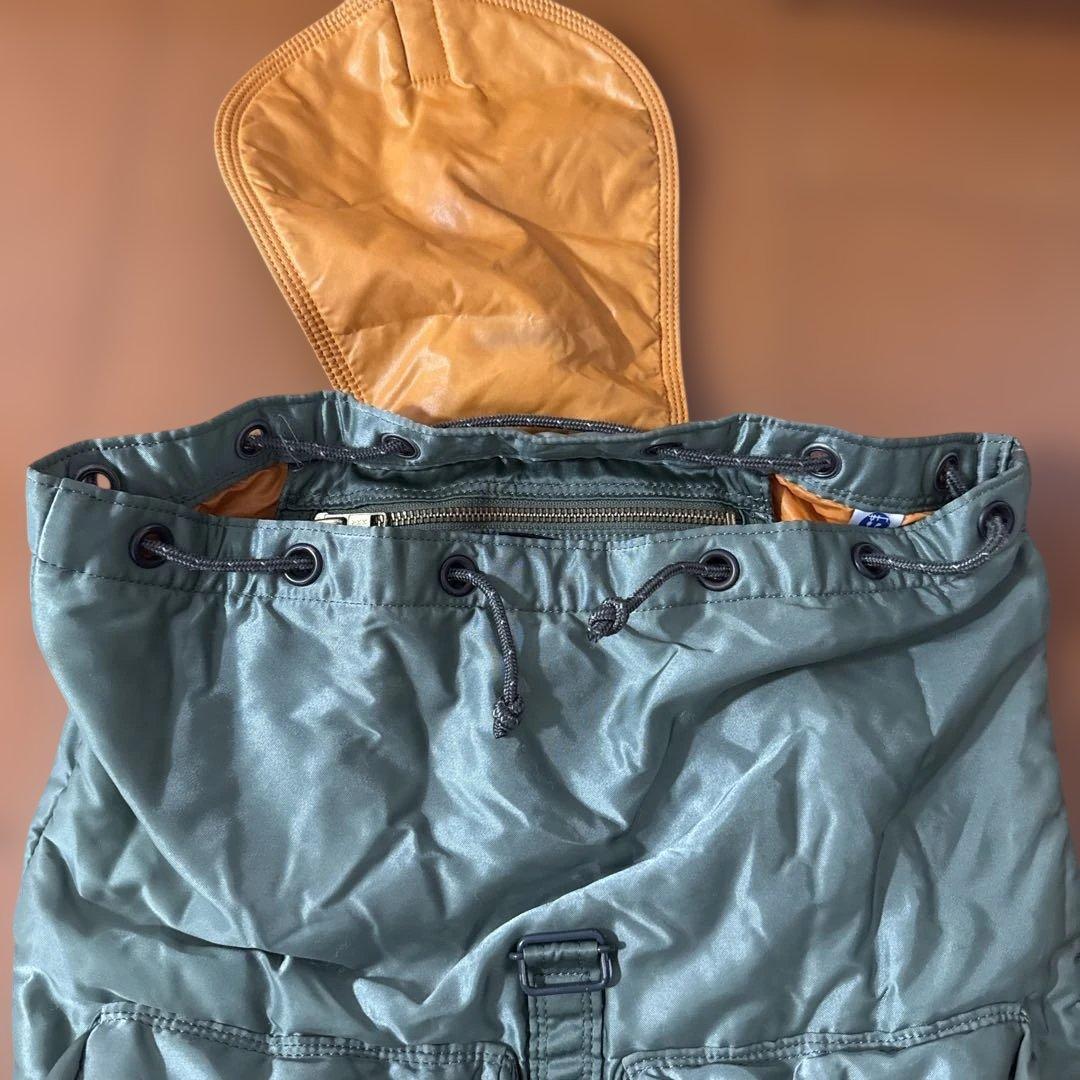 【美品】PORTER タンカー　セージグリーン　リュック