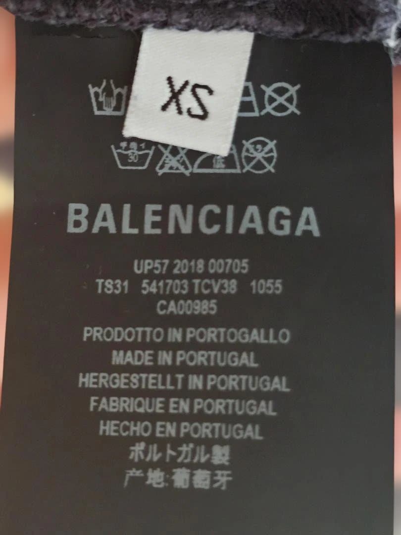 BALENCIAGA スピードハンターズ グラフィック Tシャツ ブラック XS