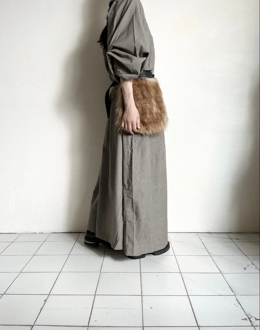 小物 Mediam / Double Craft Fur Bag