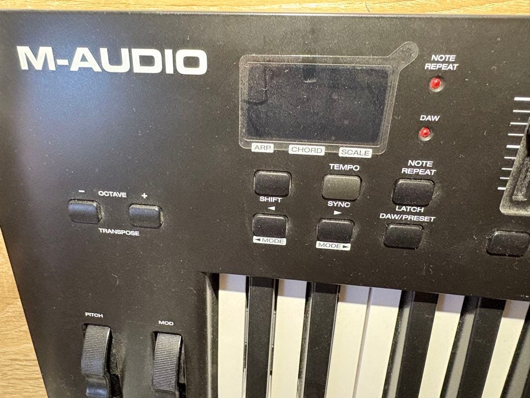 【横浜手渡可】DTMセット　インターフェイス & midiキーボード 49鍵