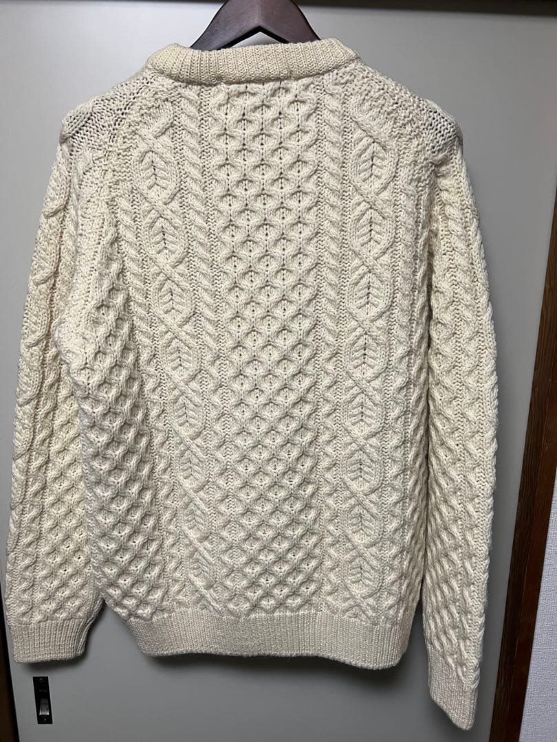 PEREGRINE ペレグリン アイボリー 未使用品 ケーブルニット
