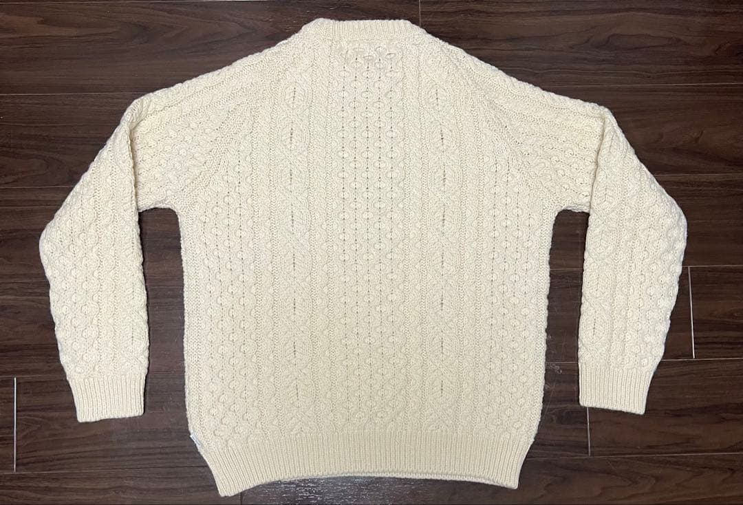 PEREGRINE ペレグリン アイボリー 未使用品 ケーブルニット