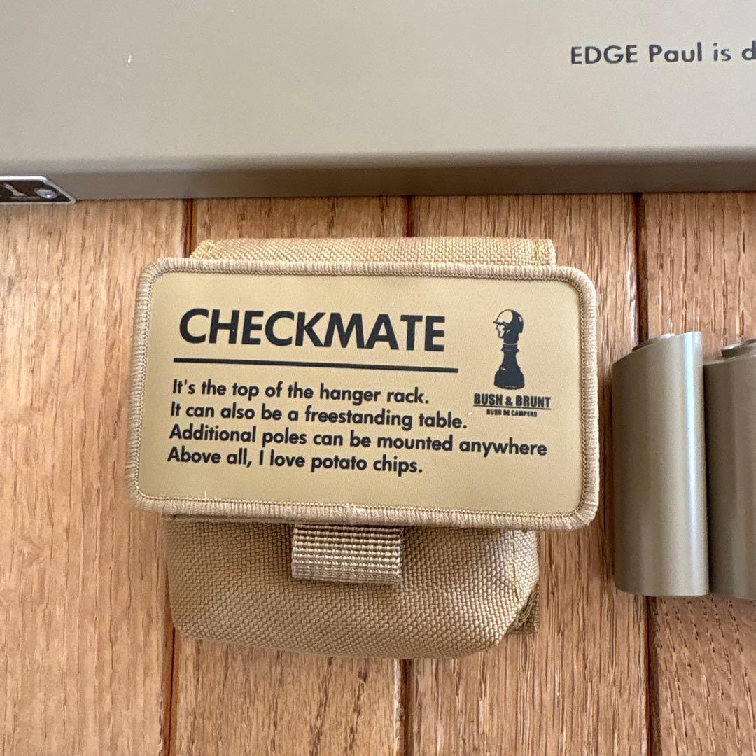 BRUNT チェックメイト Mサイズ【タンカラー】