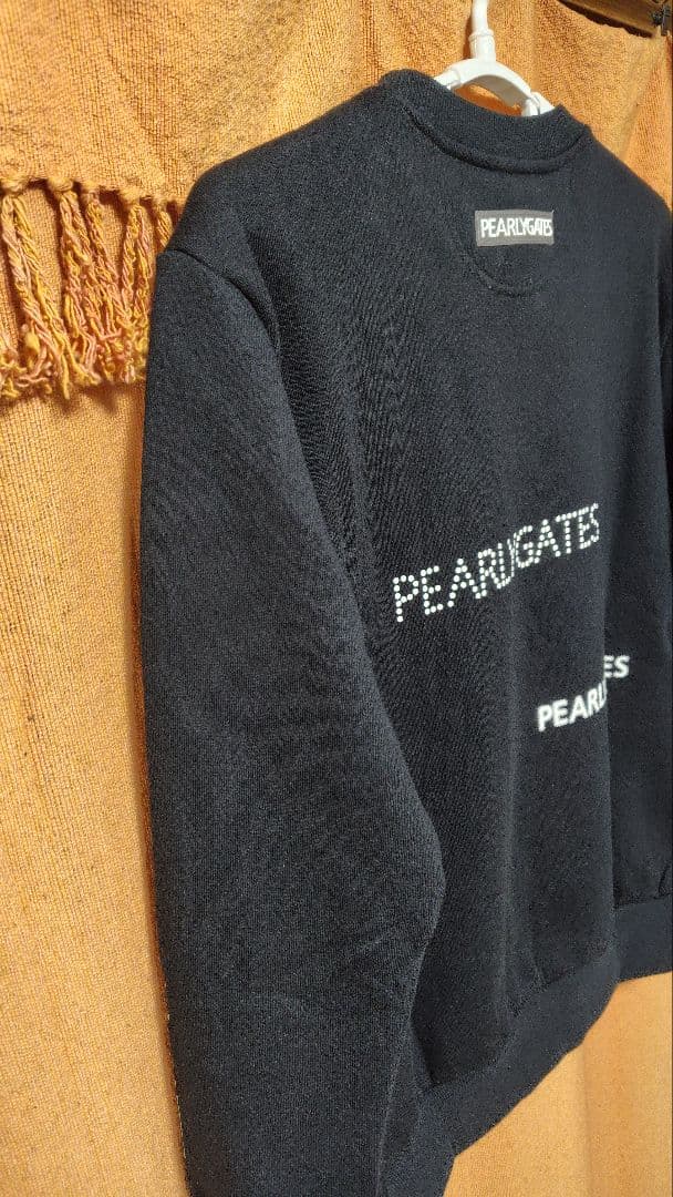 パーリーゲイツレディース裏起毛クルーネックプルオーバー