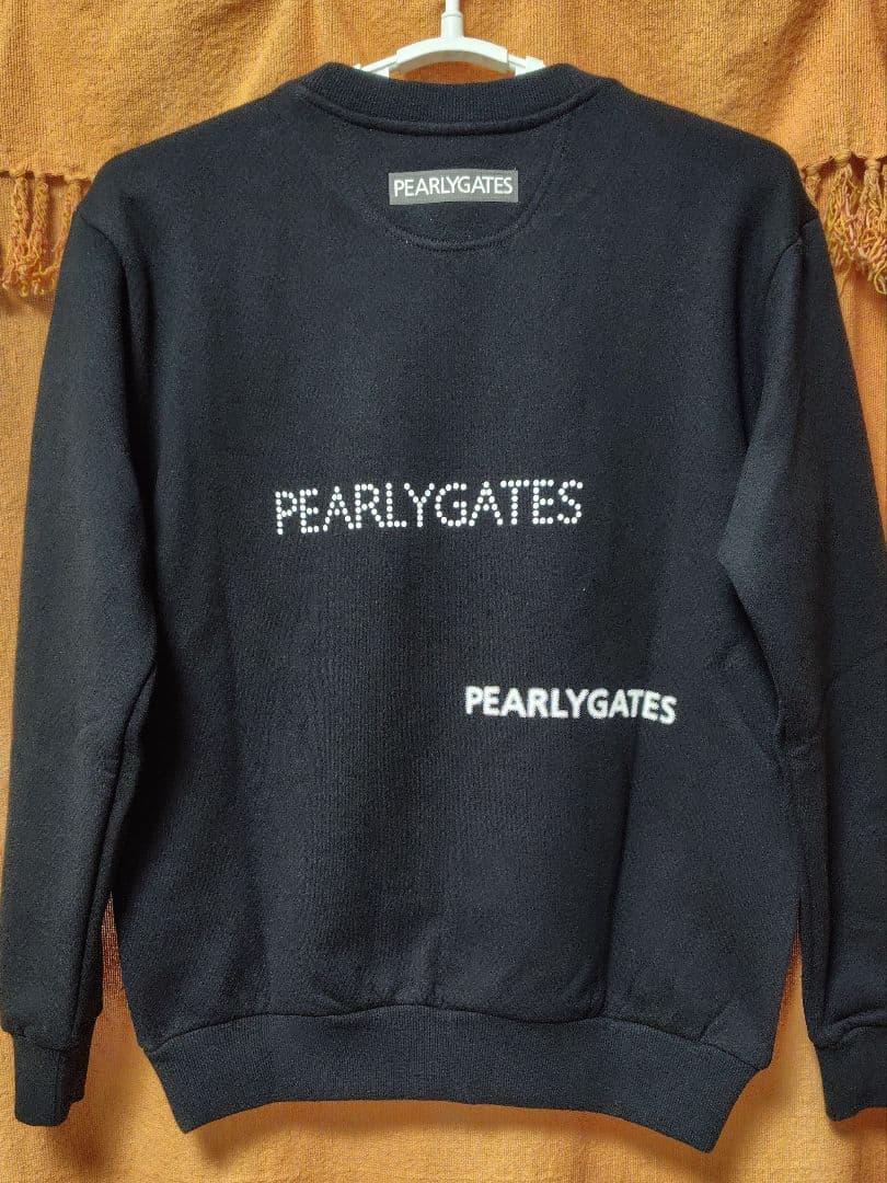 パーリーゲイツレディース裏起毛クルーネックプルオーバー