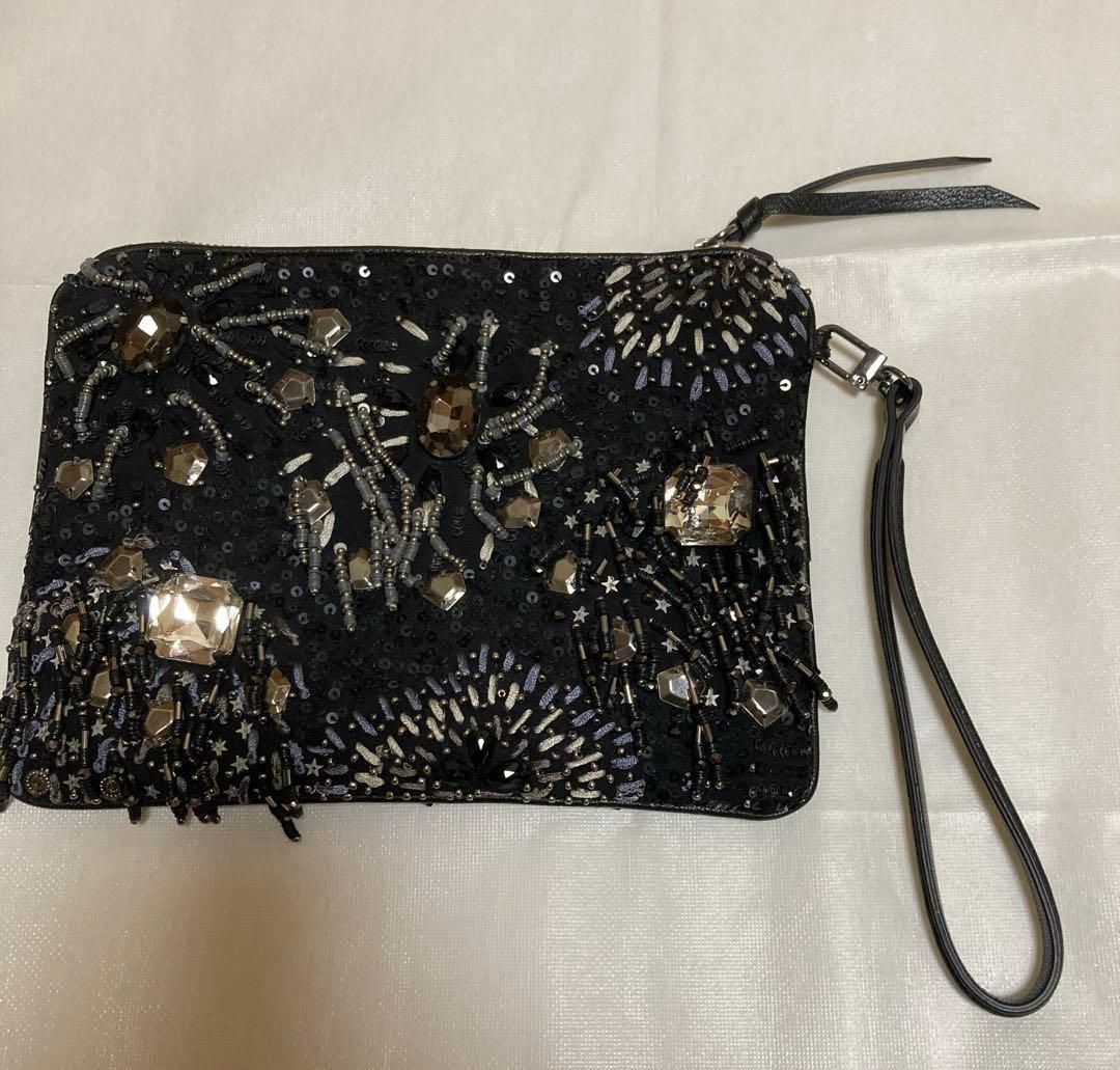 【未使用】JAMIN PUECH ジャマンピュエッシュ　クラッチバッグ　ポーチ