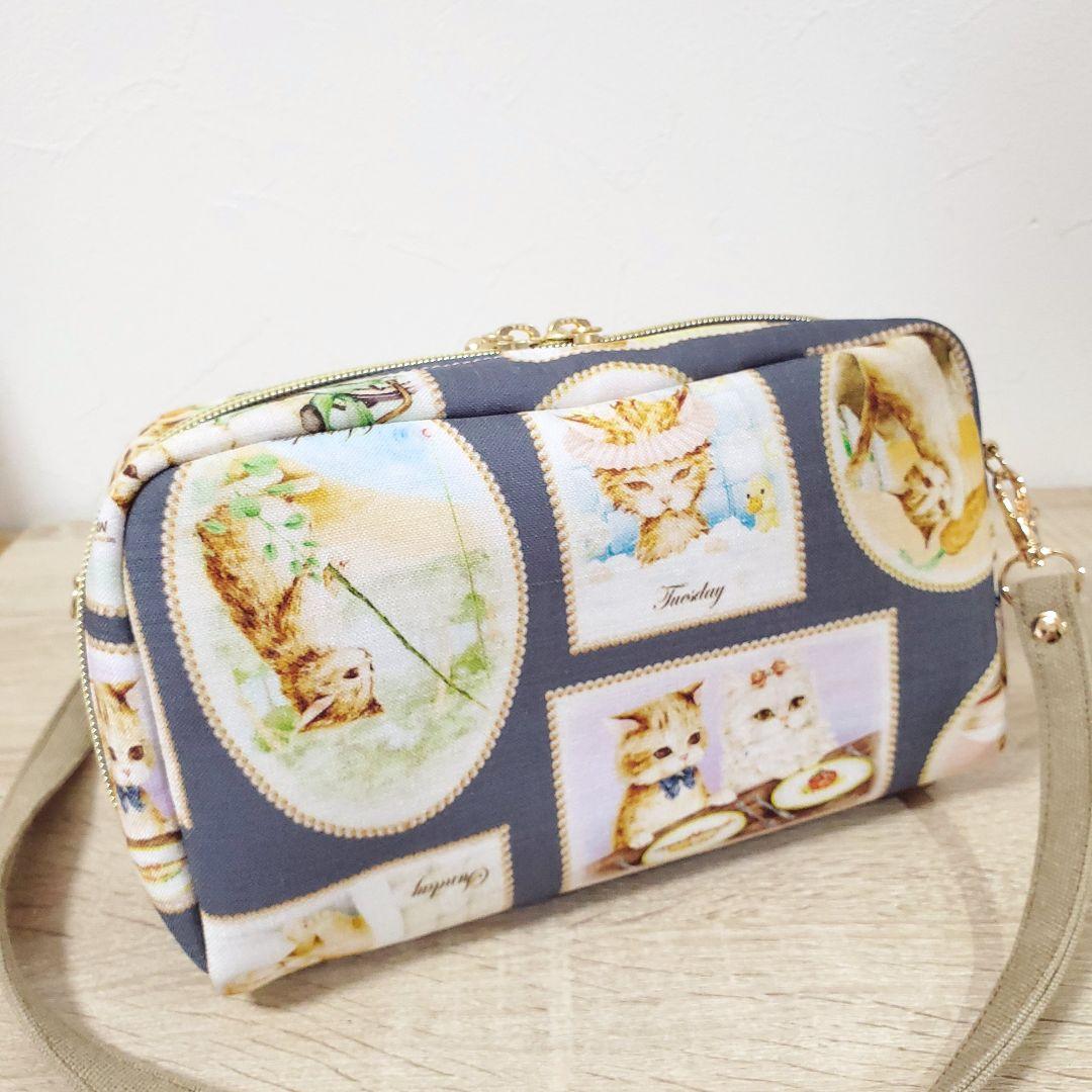 ハンドメイド お財布×ポシェット フランシュリッペ ダイアリー