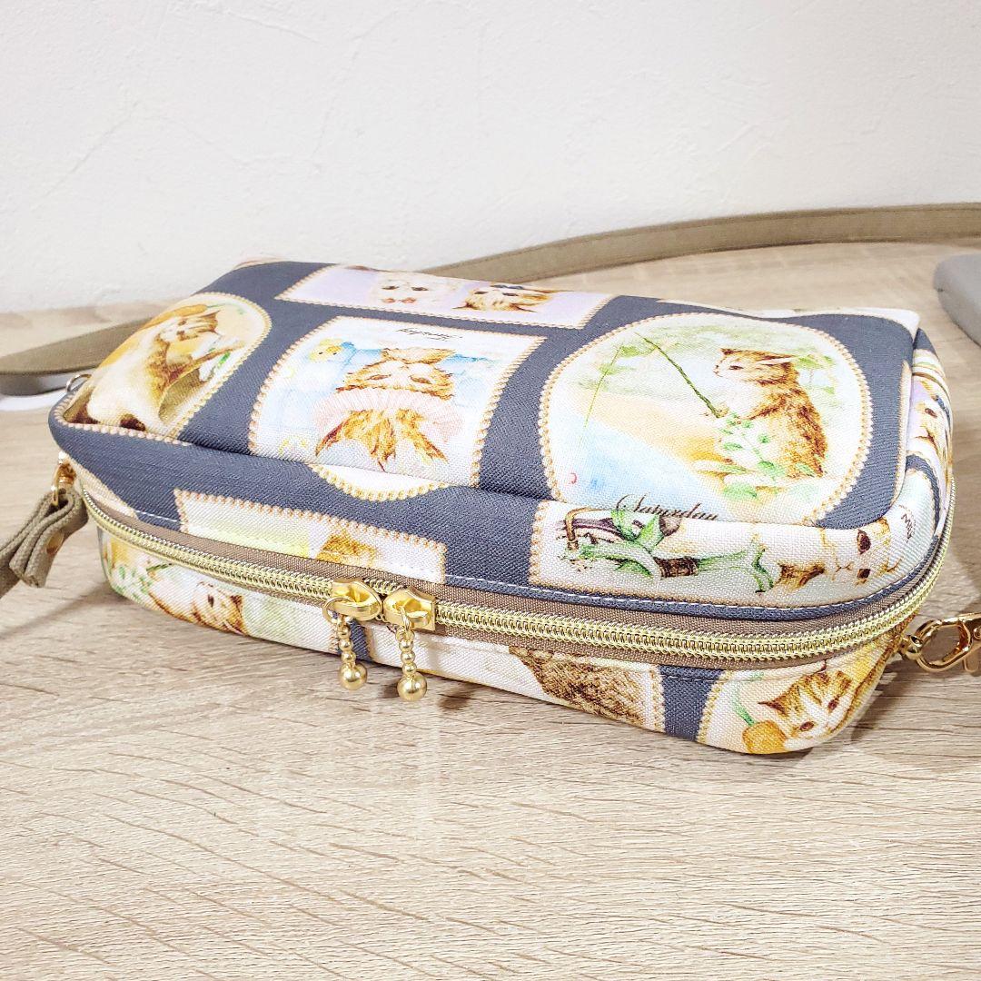 ハンドメイド お財布×ポシェット フランシュリッペ ダイアリー