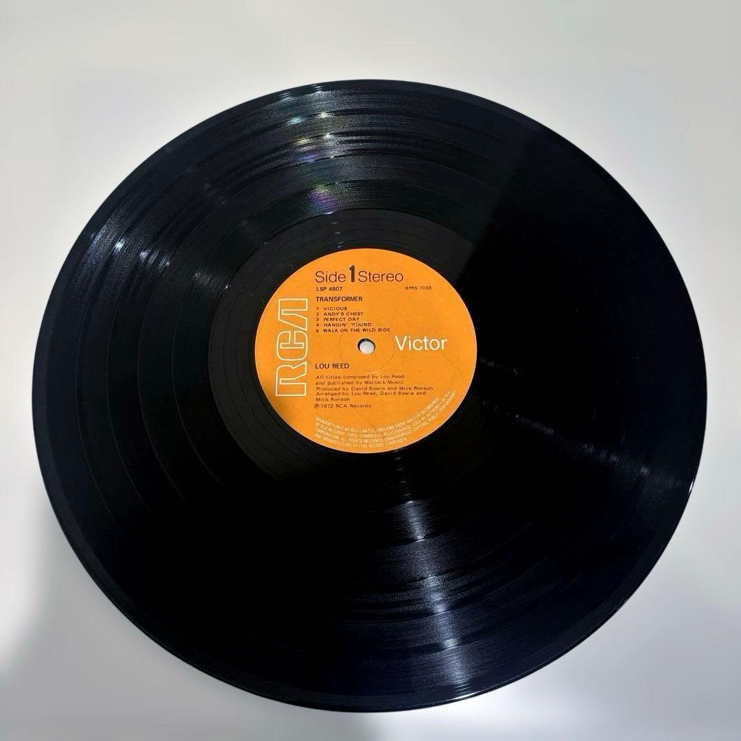 【UKオリジナル】ルーリード　トランス・フォーマー　初版ラベル　音質良好！！
