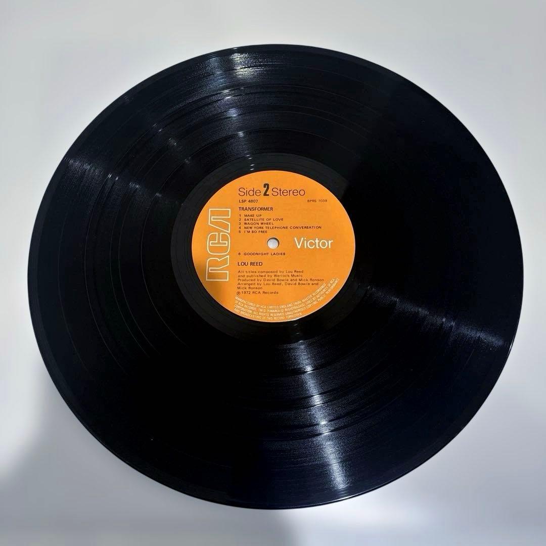 【UKオリジナル】ルーリード　トランス・フォーマー　初版ラベル　音質良好！！