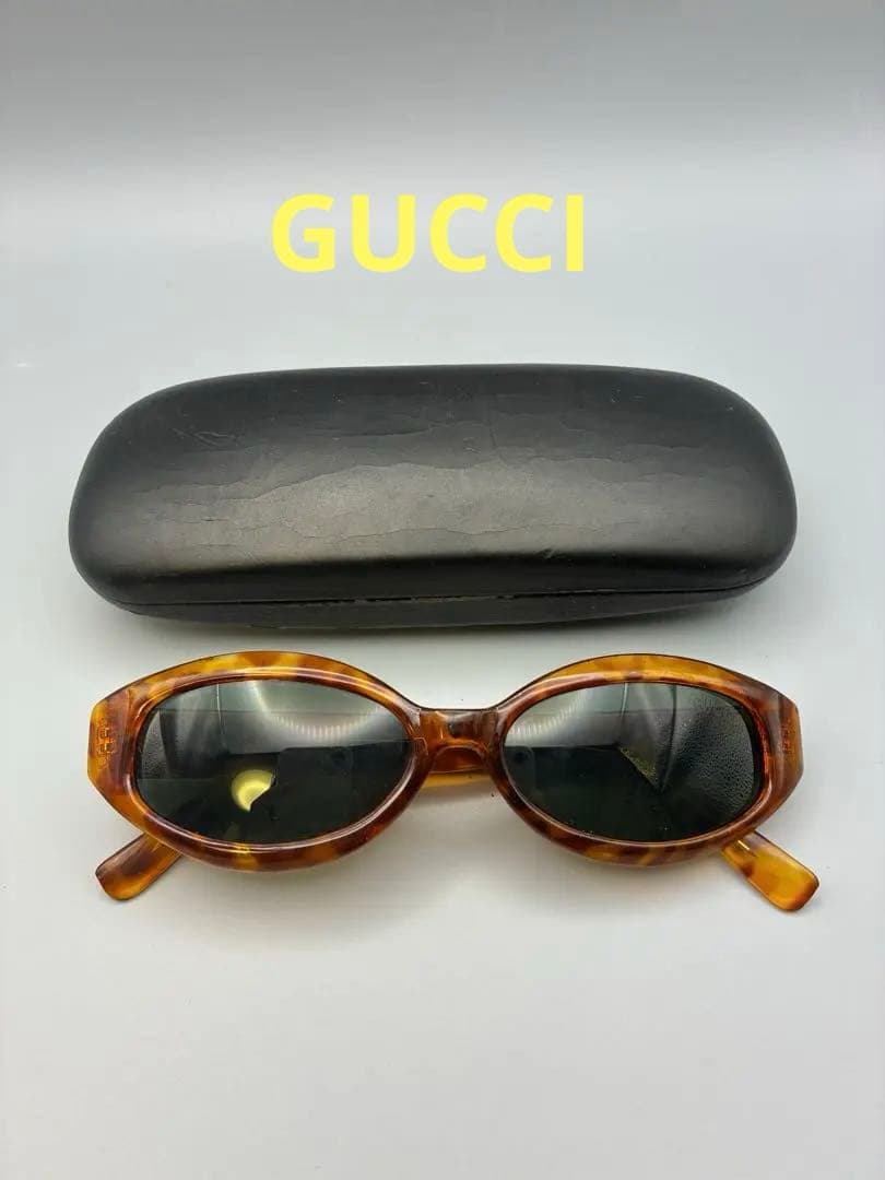 っっ ⭐️GUCCI ヴィンテージ サングラス べっ甲柄　ケースなし