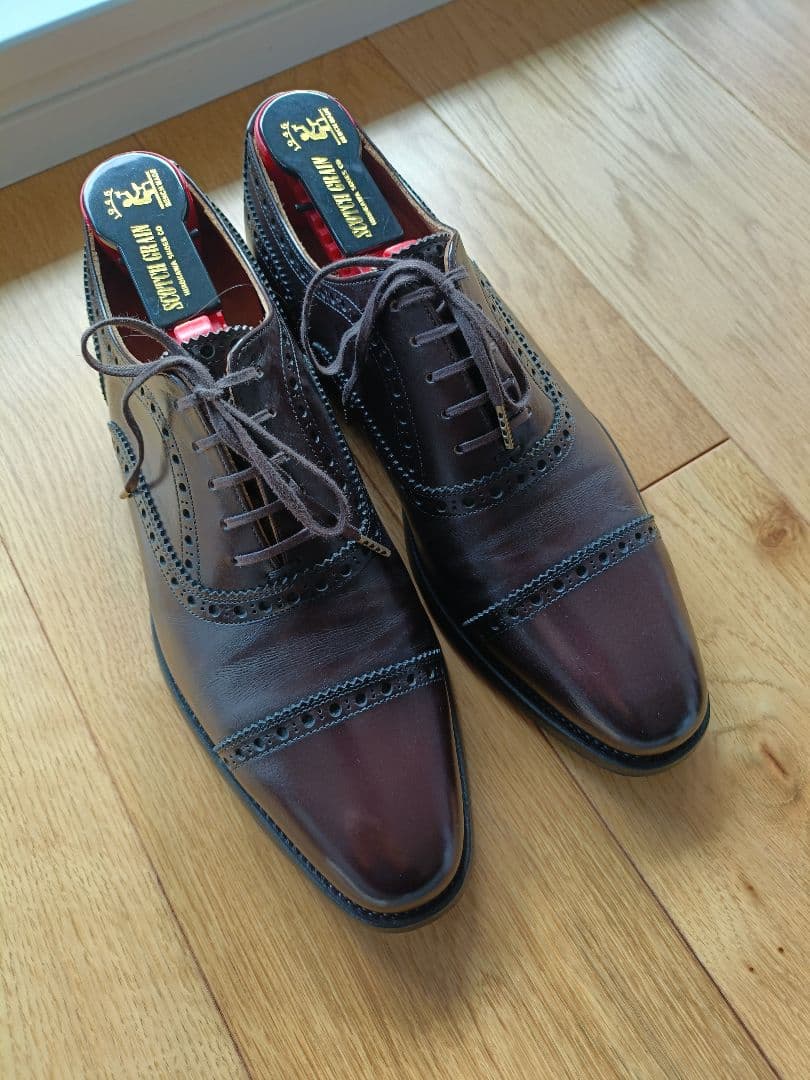 スコッチグレイン　革靴