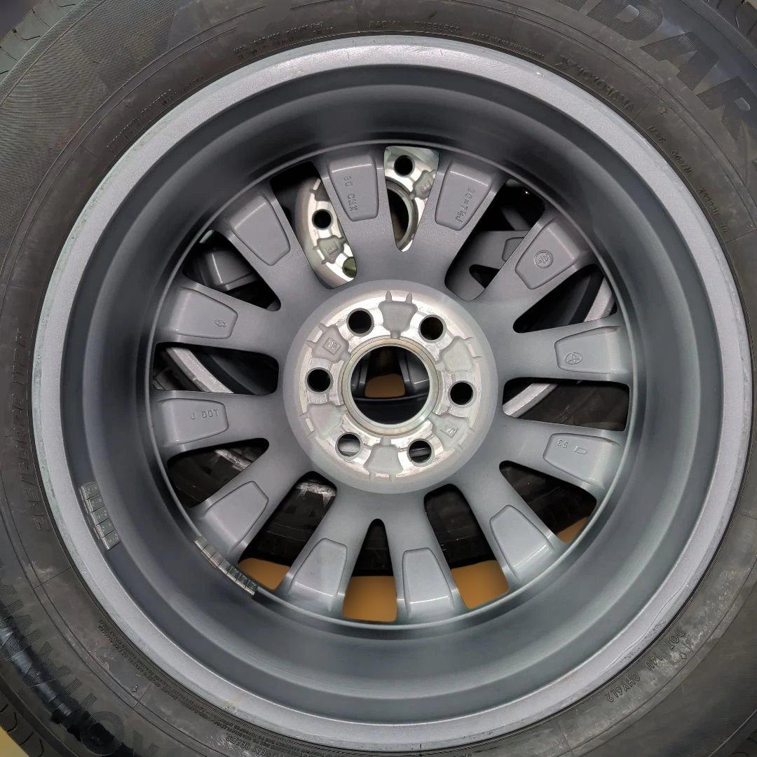 新車外し ランクル250ZX 20インチ 純正アルミ＆ヨコハマタイヤ4本セット