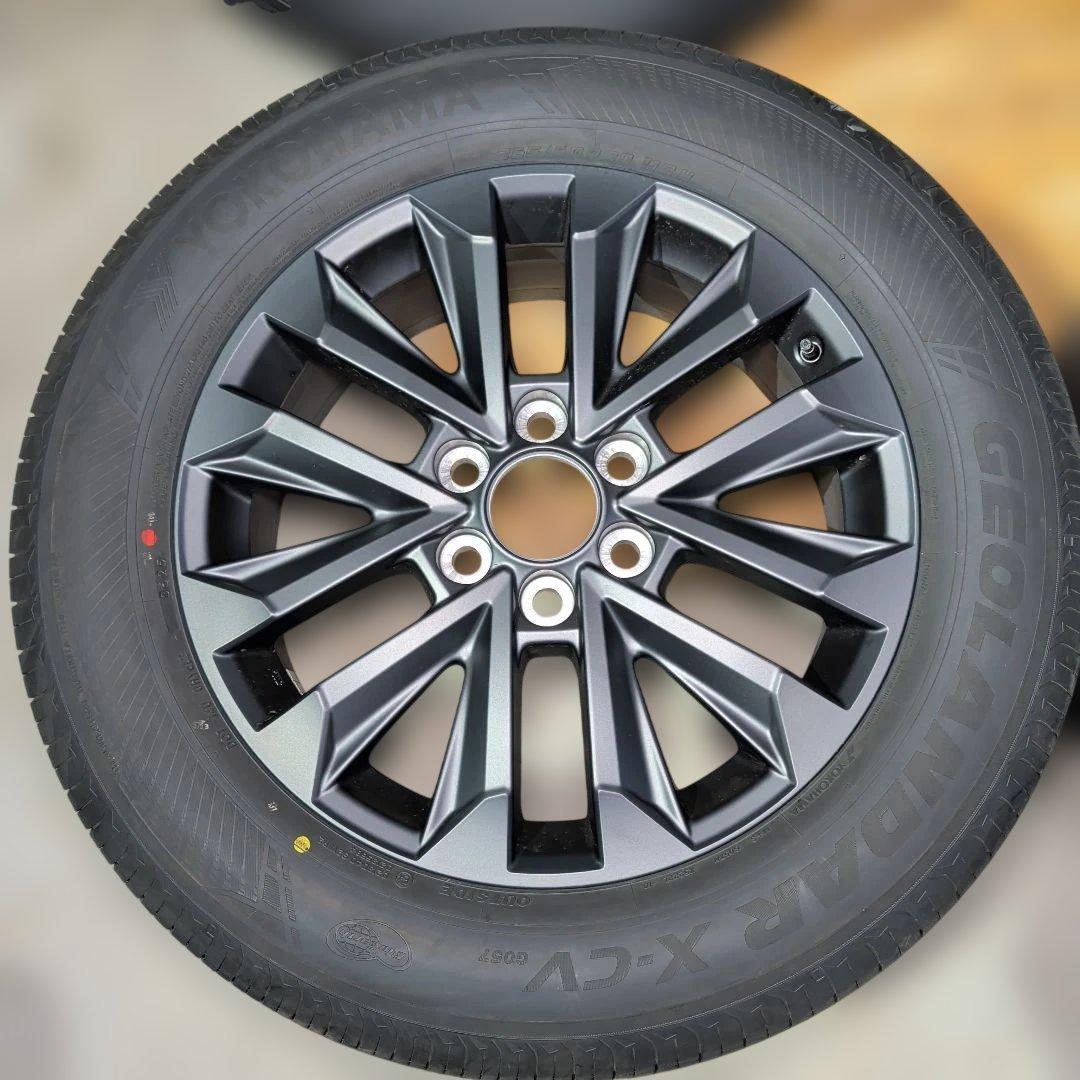 新車外し ランクル250ZX 20インチ 純正アルミ＆ヨコハマタイヤ4本セット