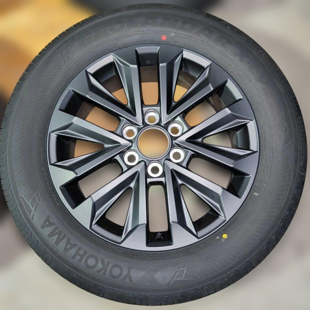 新車外し ランクル250ZX 20インチ 純正アルミ＆ヨコハマタイヤ4本セット