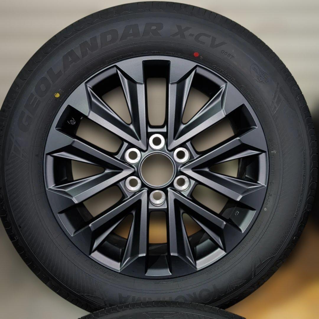 新車外し ランクル250ZX 20インチ 純正アルミ＆ヨコハマタイヤ4本セット