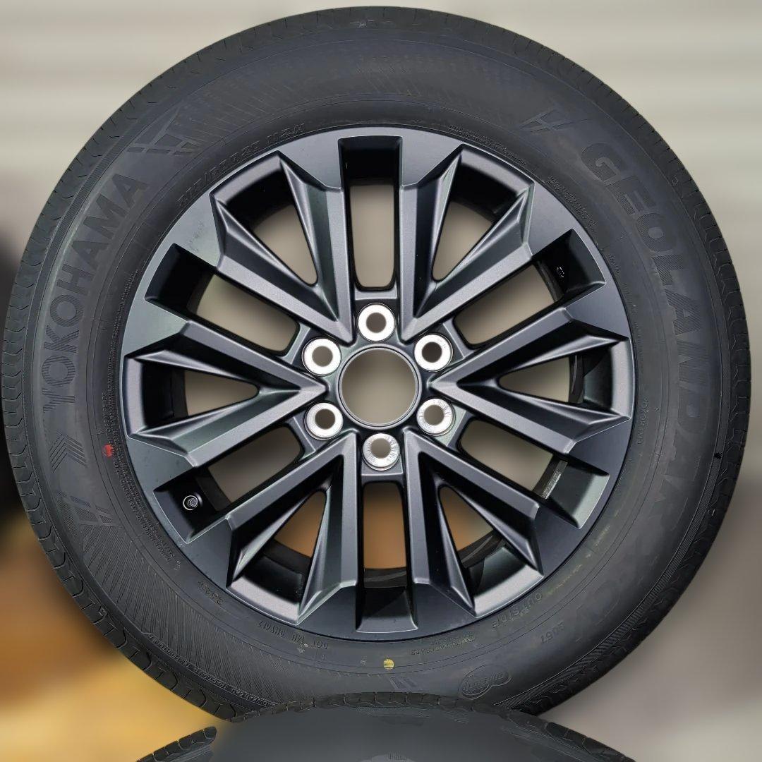 新車外し ランクル250ZX 20インチ 純正アルミ＆ヨコハマタイヤ4本セット