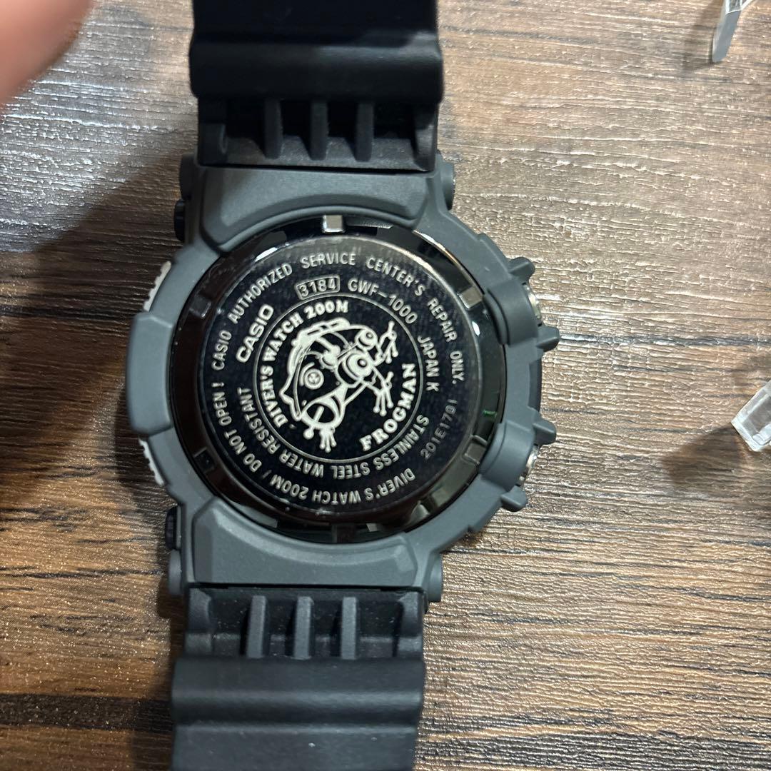 美品【G-SHOCK】GWF-1000フロッグマン 3184