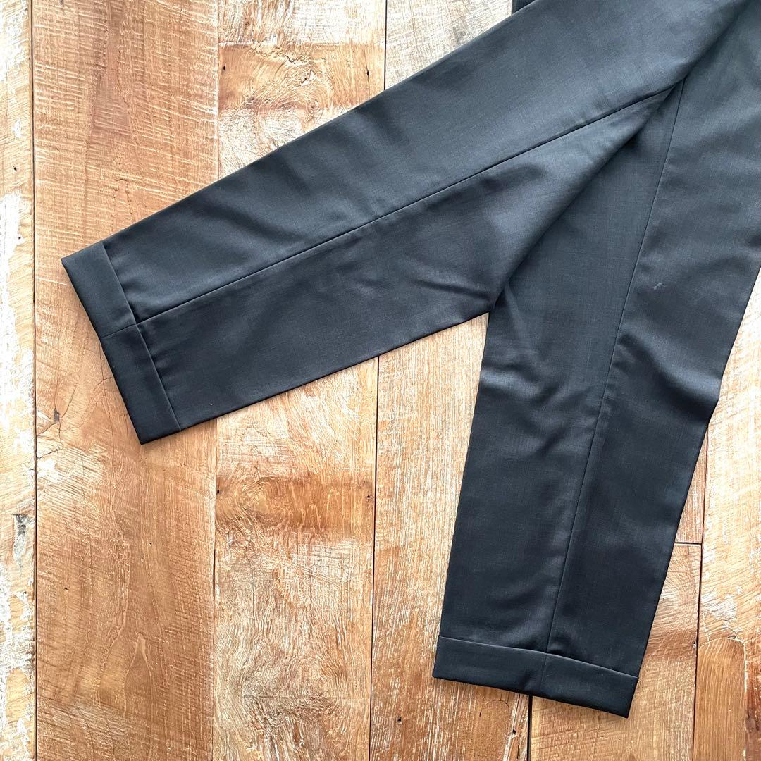 【美品】INCOTEX SUPER100'S ウール スラックス パンツ 48