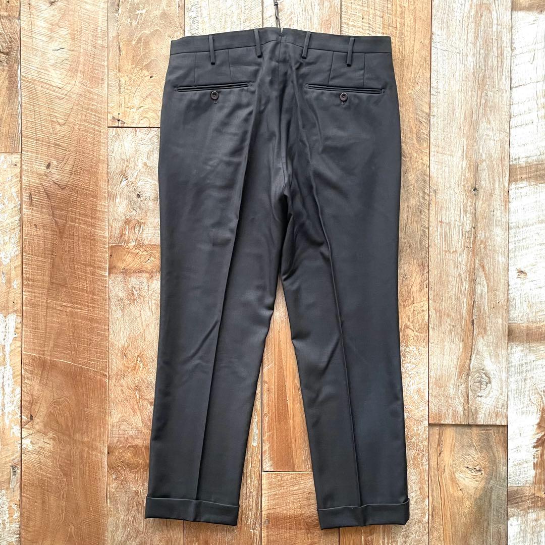 【美品】INCOTEX SUPER100'S ウール スラックス パンツ 48