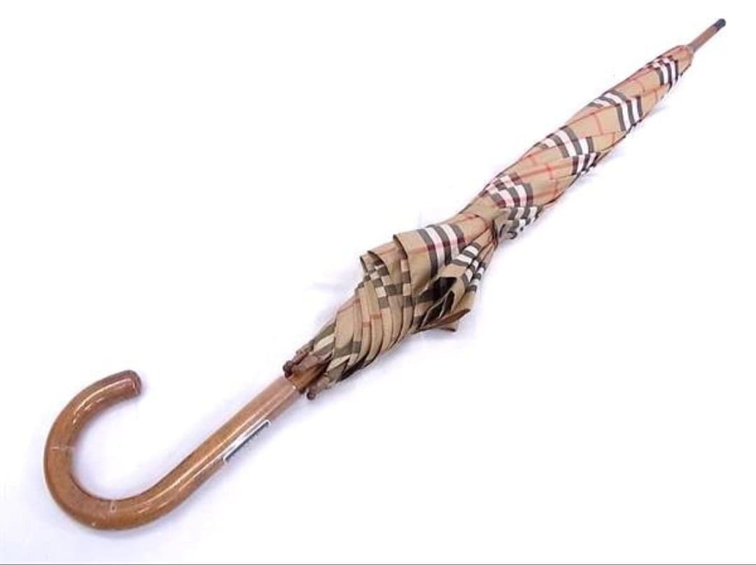 ✨美品✨BURBERRY バーバリー アンブレラ 傘 ノバチェック 長傘