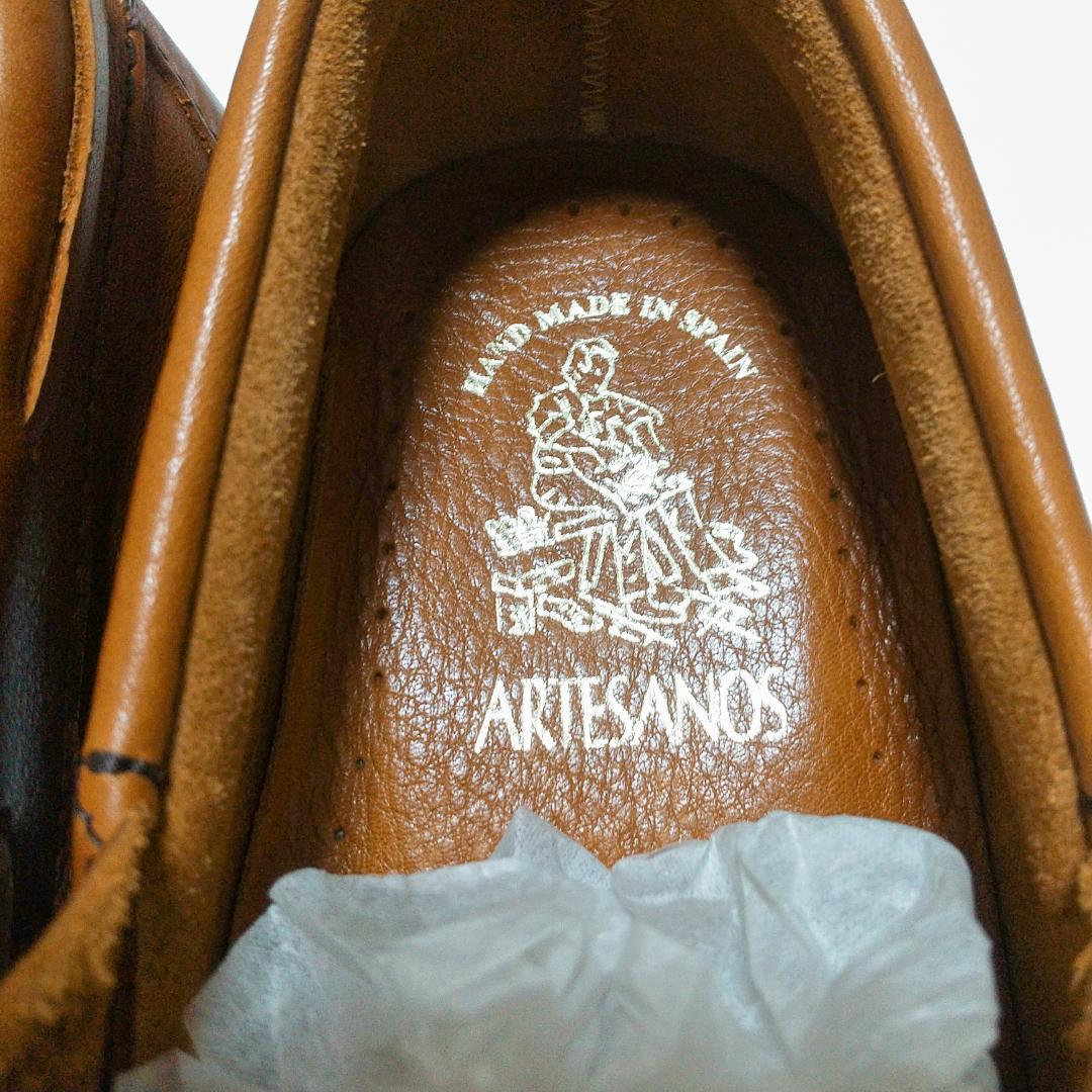 Artesanos アルテサノス モカシン 本革 ブラウン