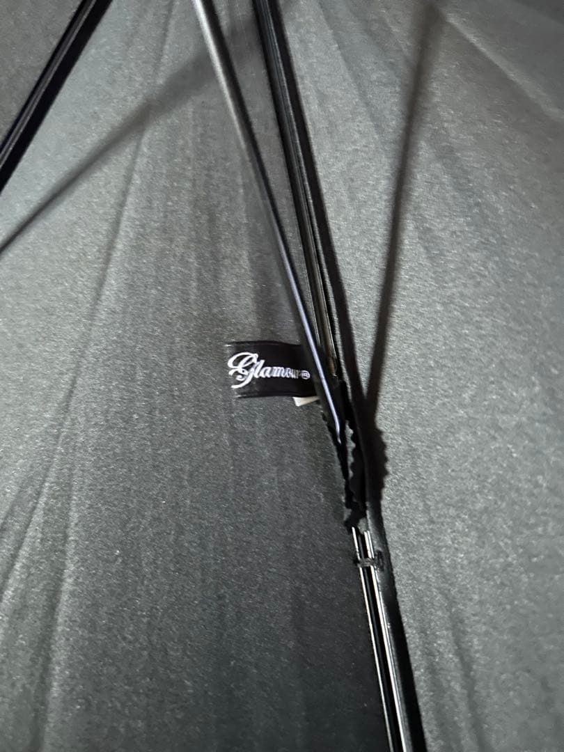 【akaaokiiro】ヒステリックグラマー　スカル刺繍柄　日傘　ゴスロリ