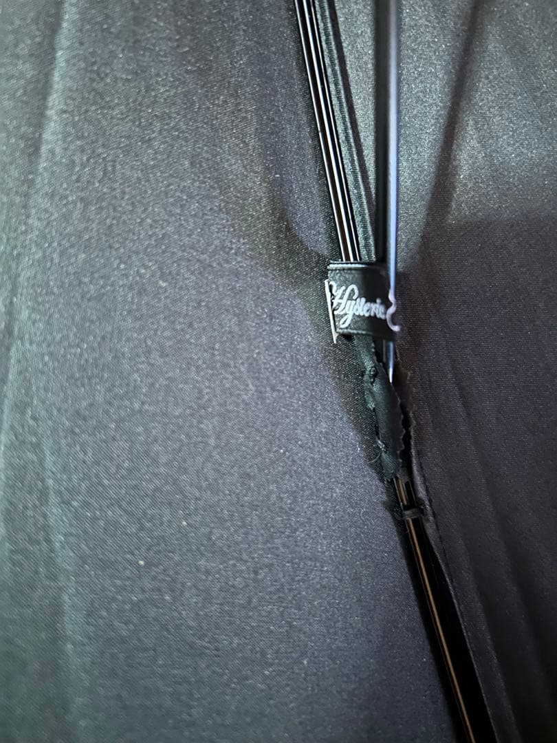 【akaaokiiro】ヒステリックグラマー　スカル刺繍柄　日傘　ゴスロリ