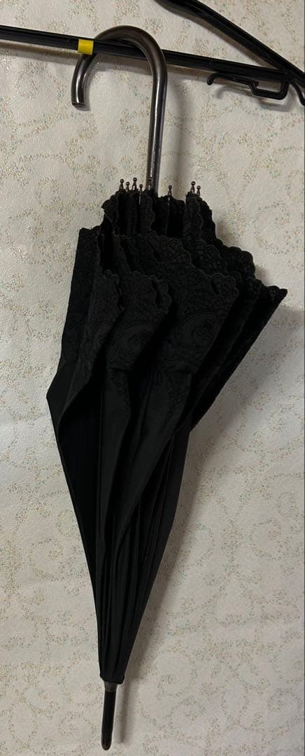 【akaaokiiro】ヒステリックグラマー　スカル刺繍柄　日傘　ゴスロリ